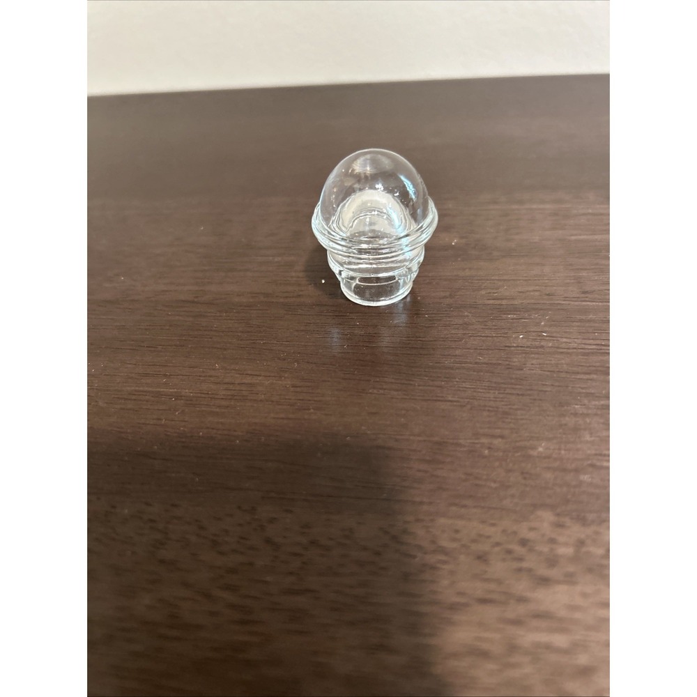 Vintage 70's Clear Glass Percolator Top Replacement